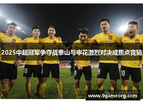 2025中超冠军争夺战泰山与申花激烈对决成焦点竞猜 2025中超冠军争夺战泰山与申花激烈对决成焦点竞猜