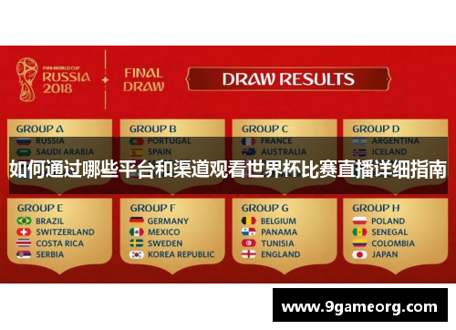 如何通过哪些平台和渠道观看世界杯比赛直播详细指南