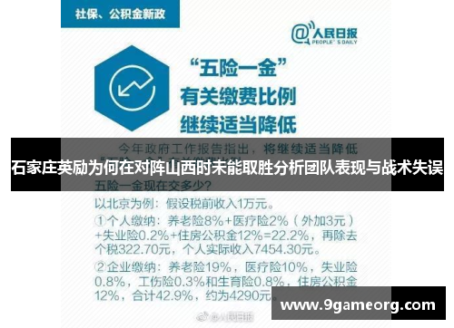 石家庄英励为何在对阵山西时未能取胜分析团队表现与战术失误