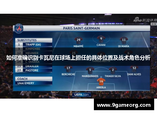 如何准确识别卡瓦尼在球场上担任的具体位置及战术角色分析